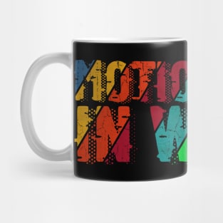 vintage color Motionless In White Mug